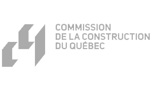 Logo gris CCQ Commission de la construction du Québec